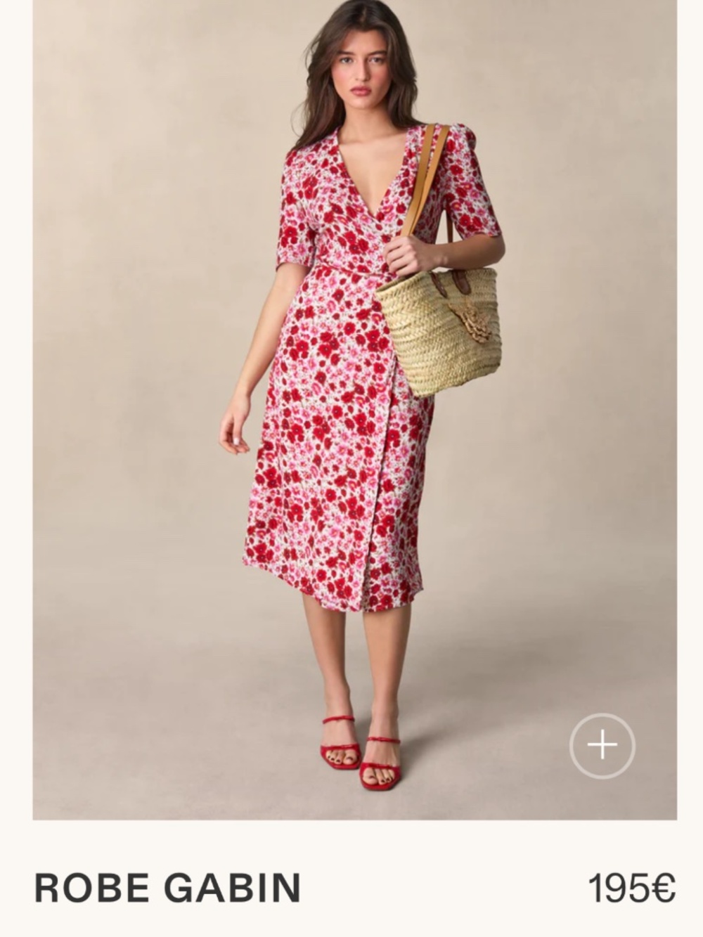 Dress midi from Rouje paris size 42- fits M/L